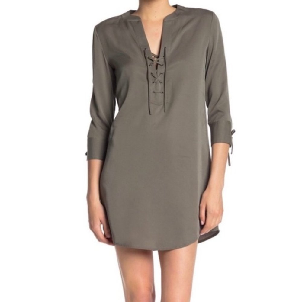 Theory Jullitah R2 Lace Up Dress